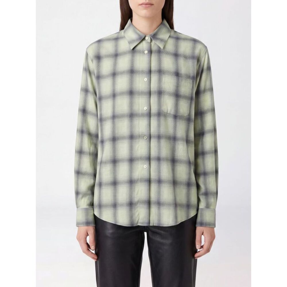 Our Legacy Women Our Legacy Long-Sleeved Check-Pattern Viscose Shirt
